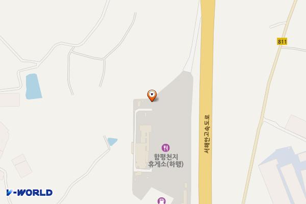 함평천지(목포) 휴게소 위치 지도 — 전남광주통합특별시 함평군 함평읍 서해안고속도로 31