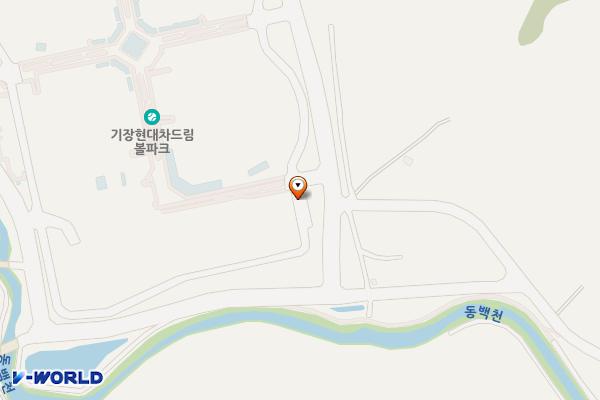 리틀소프트볼구장 위치 지도 — 부산광역시 기장군 일광읍 동백리 425-3