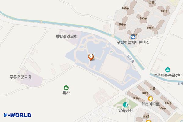 인천어린이과학관 위치 지도 — 인천광역시 계양구 방축로 21 (방축동)