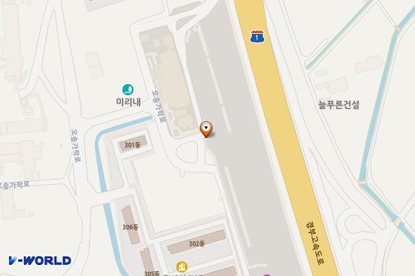 옥산(부산)휴게소 위치 지도 — 충청북도 청주시 흥덕구 옥산면 오산리 590-15