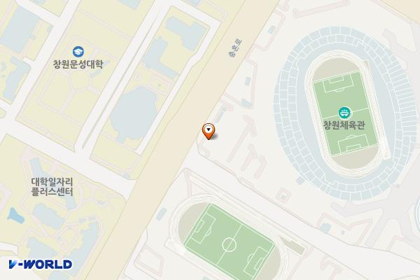 창원스포츠파크서문주차장 충전소 위치 지도 — 경상남도 창원시 성산구 원이대로 450