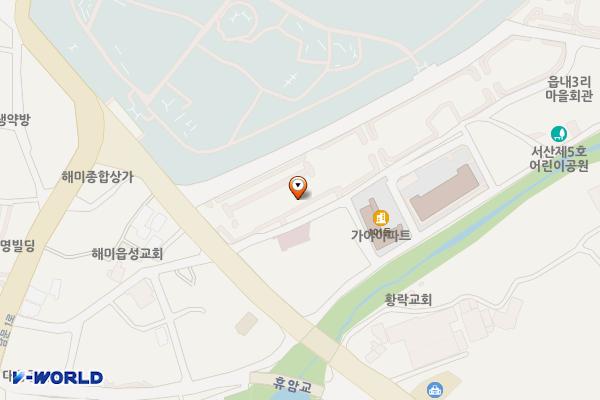 문화시설사업소(환경부) 위치 지도 — 충청남도 서산시 해미면 읍내리 99-1