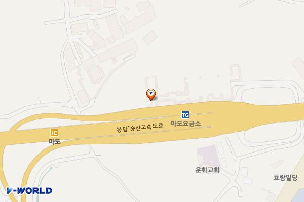 경기동서순환도로 위치 지도 — 경기도 화성시 마도면 쌍송길 119번길 133