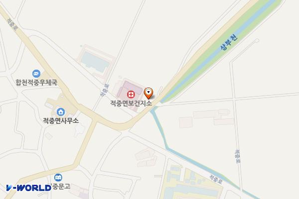 적중보건지소 위치 지도 — 경상남도 합천군 적중면 부수리 835-12