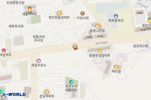 옥포종합사회복지관 위치 지도 — 경상남도 거제시 옥포대첩로 84