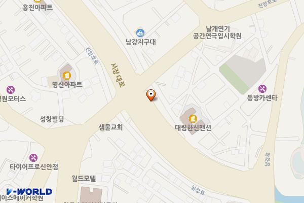 나불천공영주차장 위치 지도 — 경상남도 진주시 신안동 9-3