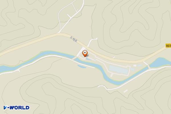 산양산삼·산약초 홍보교육관 위치 지도 — 경상북도 영주시 부석면 소백로 3840-1