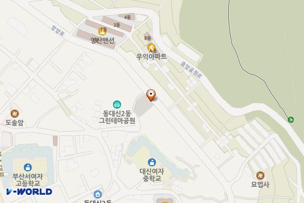 북산리노외공영-1 위치 지도 — 부산광역시 서구 망양로 170