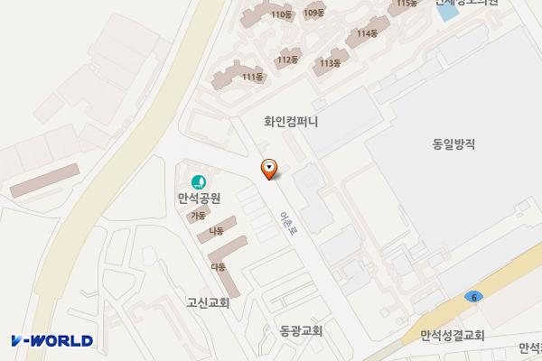 동일방직 옆 공영주차장 위치 지도 — 인천광역시 제물포구 만석동 36-5