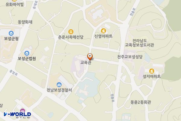 보성종합사회복지관 위치 지도 — 전남광주통합특별시 보성군 보성읍 보성리 230-12
