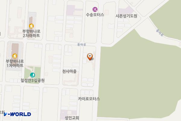 군산종합사회복지관주차장 위치 지도 — 전북특별자치도 군산시 칠성로 59