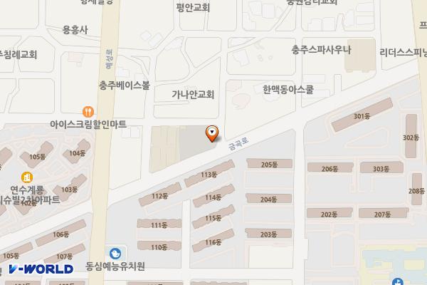연원시장 주차장 위치 지도 — 충청북도 충주시 연수동 550-2