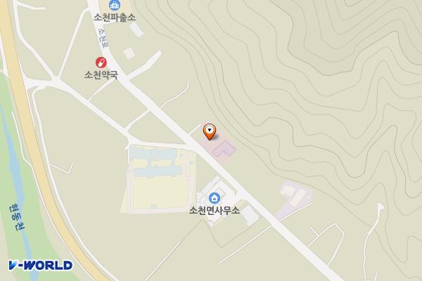 소천면 공영주차장 충전소 위치 지도 — 경상북도 봉화군 소천면 현동리 652-10