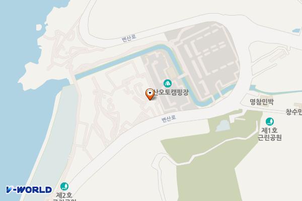 전라북도교육청교직원수련원 위치 지도 — 전북특별자치도 부안군 변산면 대항리 606