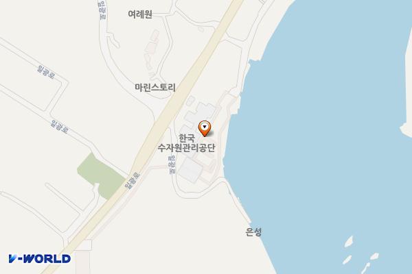 한국수산자원공단 본사 위치 지도 — 부산광역시 기장군 일광읍 이동길 4-1