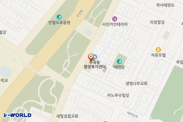 부곡동행정복지센터 위치 지도 — 경기도 안산시 상록구 성호로 326