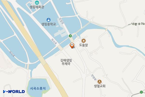 무척사랑센터 위치 지도 — 경상남도 김해시 생림면 생철리 286-2
