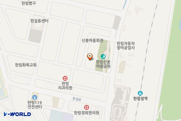 한림체력증진센터 위치 지도 — 경상남도 김해시 한림면 장방리 1317-6