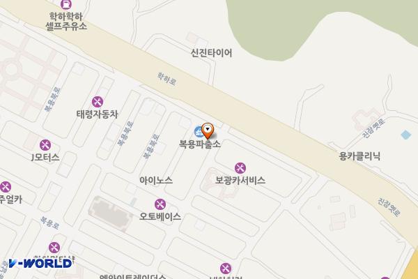 복용파출소 위치 지도 — 대전광역시 유성구 복용동 597-2