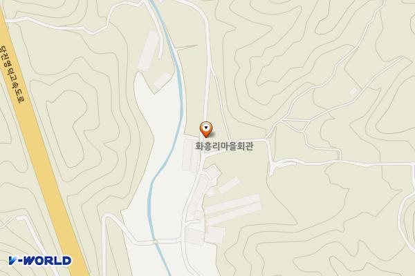 신풍 화흥 마을회관 공영주차장 위치 지도 — 충청남도 공주시 신풍면 화흥리 164-4