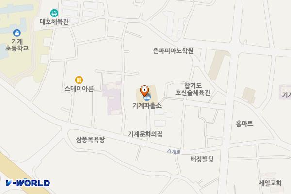 기계파출소 위치 지도 — 경상북도 포항시 북구 기계면 기계로 92-11