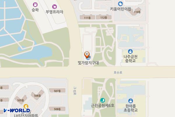 빛가람파출소 위치 지도 — 전남광주통합특별시 나주시 그린로 310