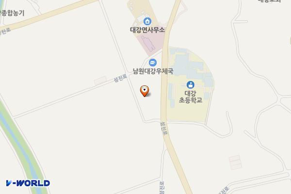 대강면문화복지센터 위치 지도 — 전북특별자치도 남원시 대강면 섬진로 851
