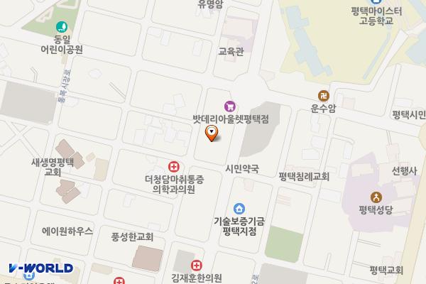통복공영주차장 위치 지도 — 경기도 평택시 통복시장로22번길 43