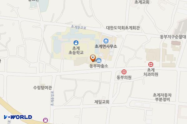 합천 동부지구대 위치 지도 — 경상남도 합천군 초계면 초계중앙로 43