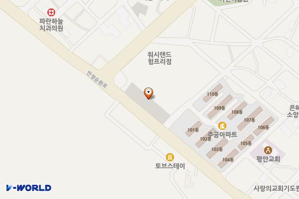 팽성 제1공영주차장 위치 지도 — 경기도 평택시 팽성읍 안정순환로 84