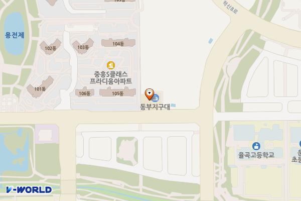 김천 동부지구대 위치 지도 — 경상북도 김천시 혁신6로 75