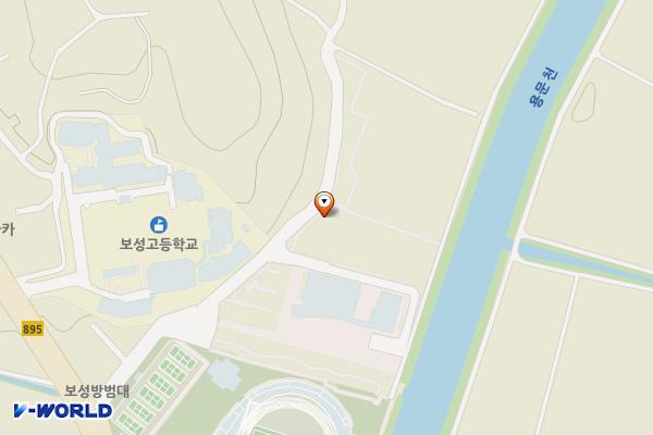 보성국민체육센터 위치 지도 — 전남광주통합특별시 보성군 보성읍 용문리 173