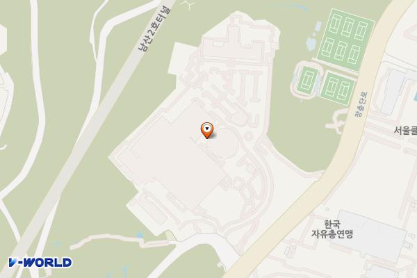 국립중앙극장-1 위치 지도 — 서울특별시 중구 장충단로59