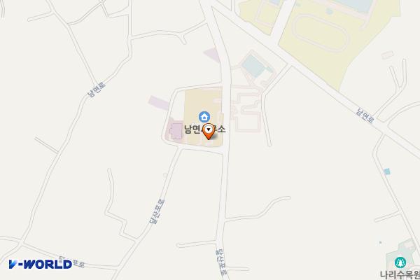 태안군 남면사무소 위치 지도 — 충청남도 태안군 달산포로 311