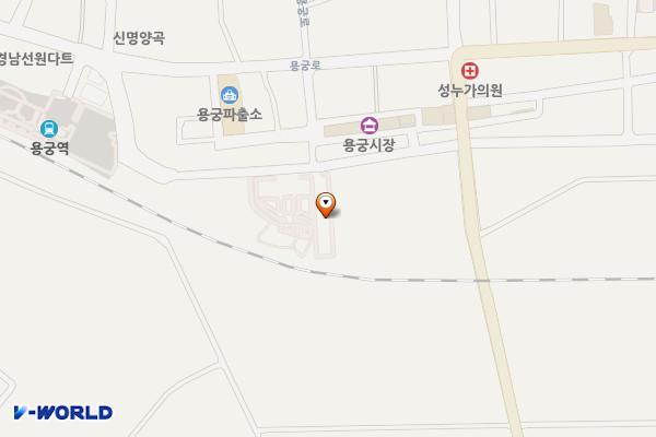 용궁 현청 전기차 충전소 위치 지도 — 경상북도 예천군 용궁면 읍부리 188-7