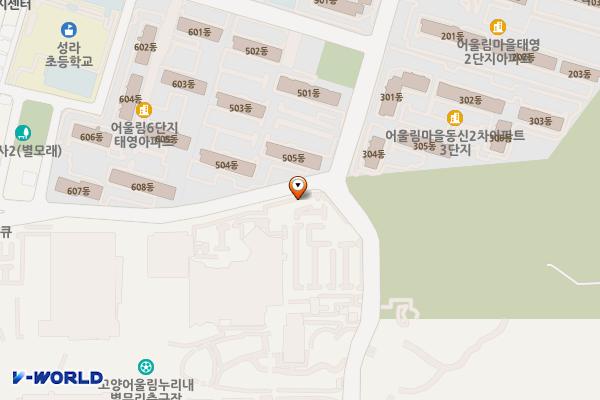 고양어울림누리 주차장 위치 지도 — 경기도 고양시 덕양구 어울림로 33