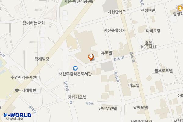 서산농협 서부지점 하나로마트 위치 지도 — 충청남도 서산시 고운로 106