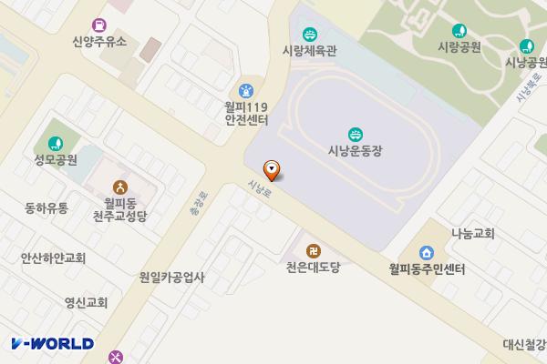시낭운동장 위치 지도 — 경기도 안산시 상록구 부곡동 719-1