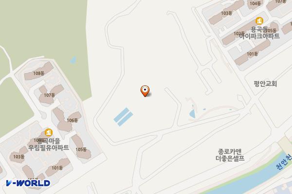 천안시 맑은물사업본부 위치 지도 — 충청남도 천안시 동남구 용곡2길 141 (용곡동)
