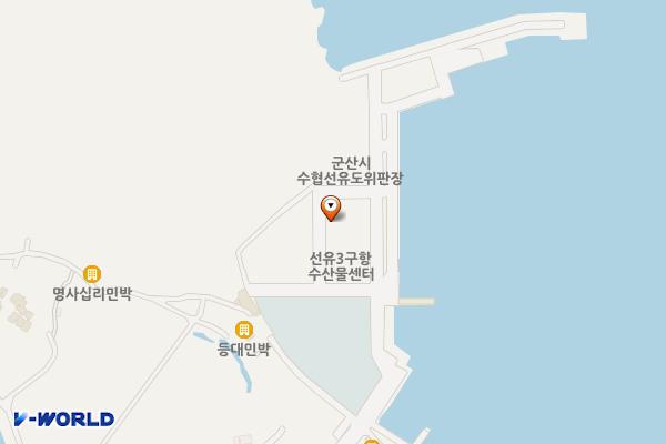 선유도안내소 앞 공영주차장 위치 지도 — 전북특별자치도 군산시 옥도면 선유도3길 33-4