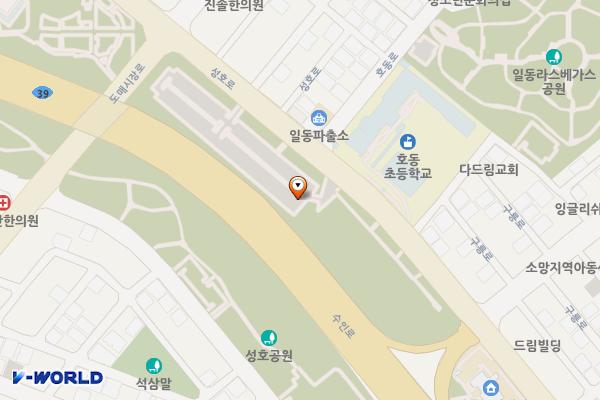 성호공원 위치 지도 — 경기도 안산시 상록구 성호로 113