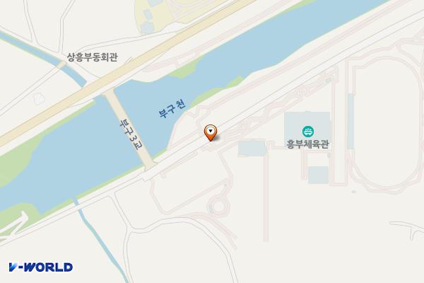 흥부생활체육공원 위치 지도 — 경상북도 울진군 북면 남산길 154