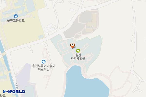울진과학체험관 위치 지도 — 경상북도 울진군 울진읍 연지길 30