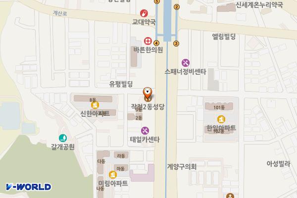 작전동 852-7 위치 지도 — 인천광역시 계양구 계양대로 139 (작전동)