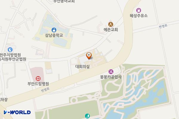 한국농어촌공사 부안지사 위치 지도 — 전북특별자치도 부안군 부안읍 번영로 211