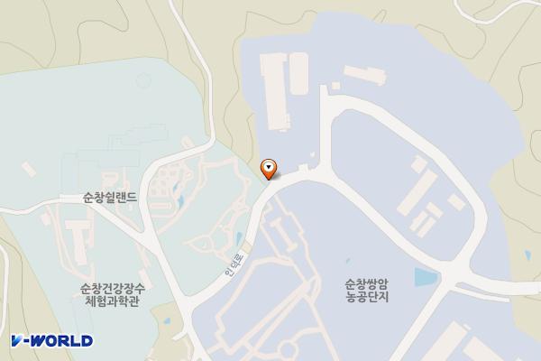 쉴랜드 위치 지도 — 전북특별자치도 순창군 인계면 쌍암리 725
