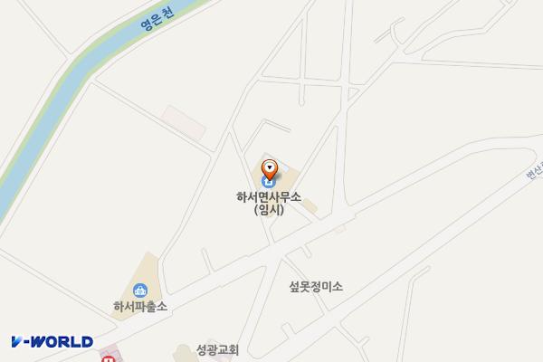 하서면사무소 위치 지도 — 전북특별자치도 부안군 하서면 하서길 28-5