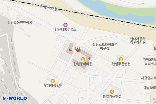 튜닝안전기술원 위치 지도 — 경상북도 김천시 다남2길25