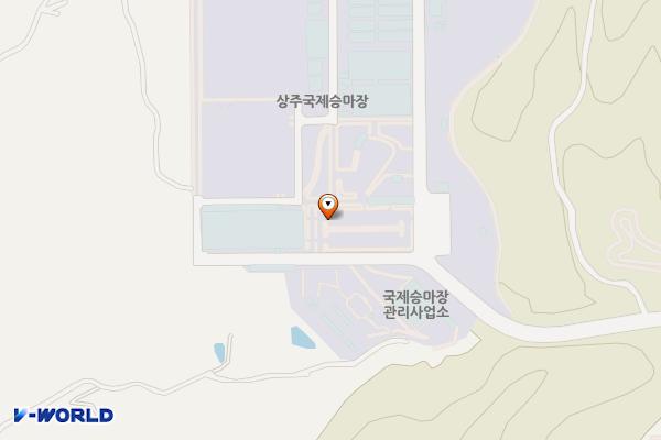 국제승마장관리사업소 위치 지도 — 경상북도 상주시 사벌국면 화달리 산6-5