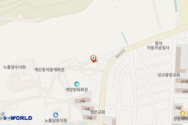 문화회관길 위치 지도 — 인천광역시 계양구 계산동 724-6